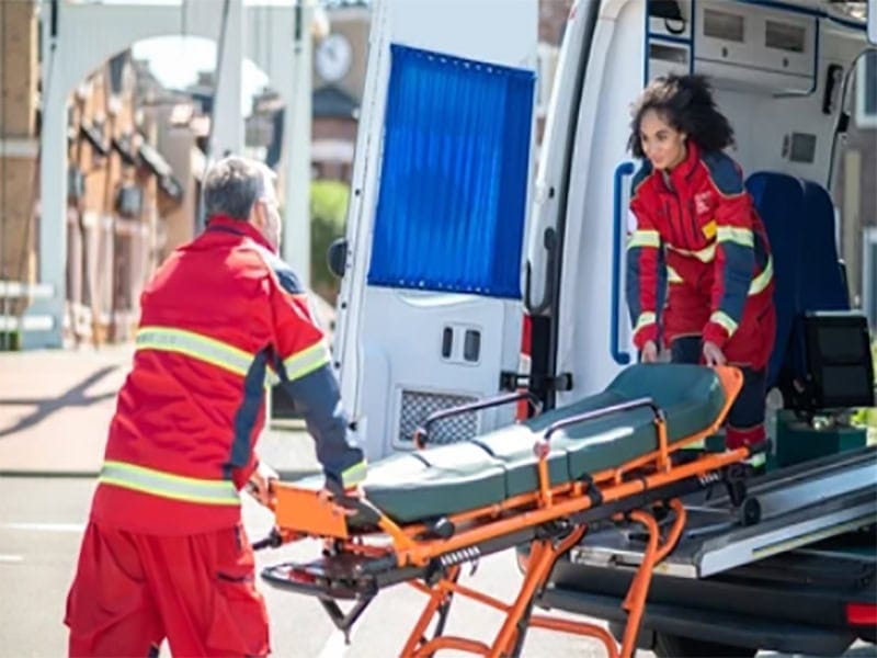 Ambulance Manufacturers -Ambulance rescue scene