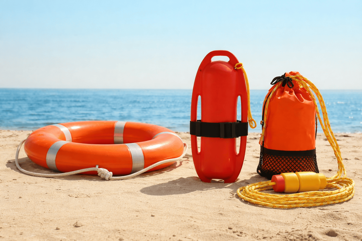 Lifebuoy vs Rescue Can vs Throw Bag